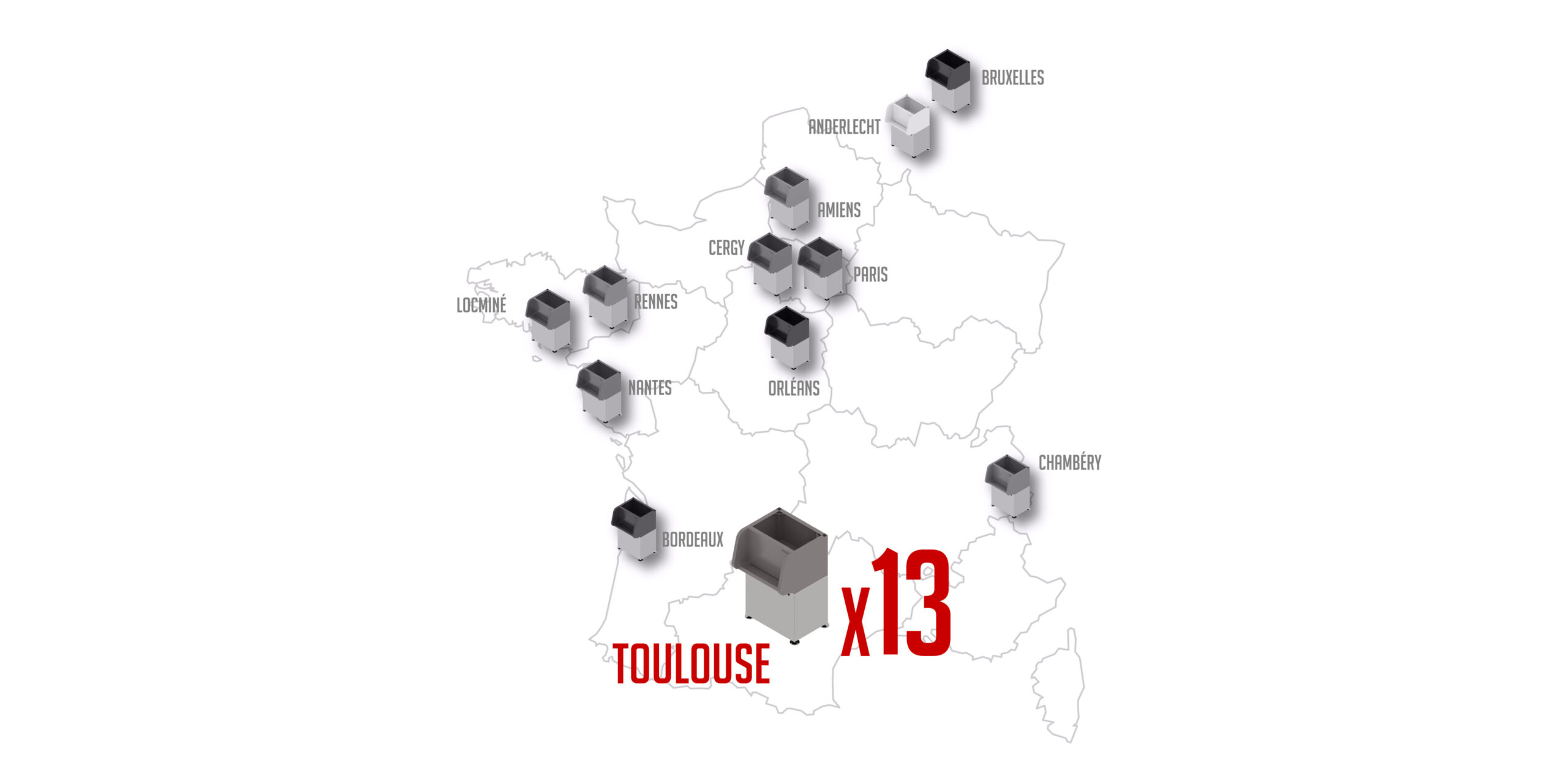 13 Uritrottoirs à Toulouse