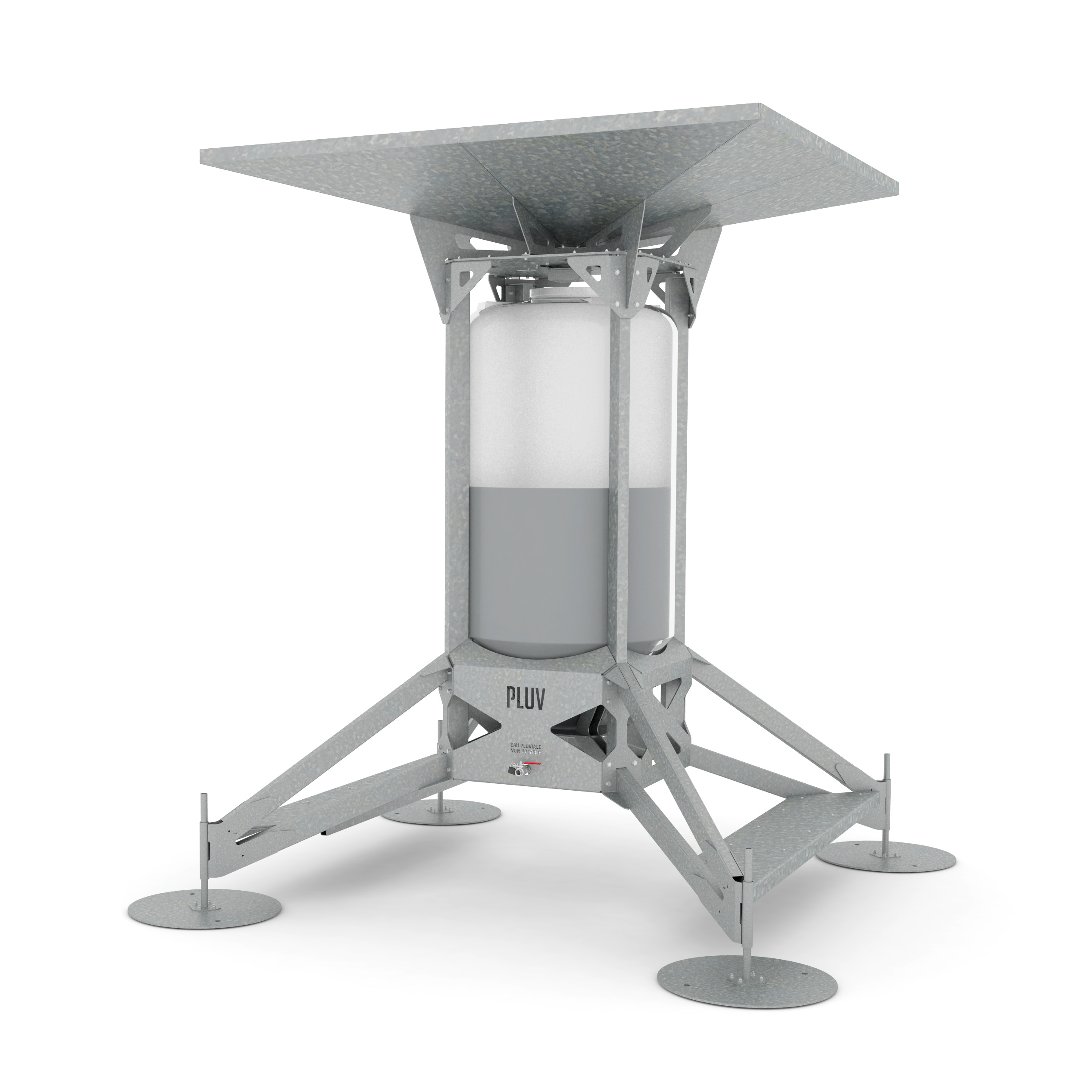 pluv-icone Pluv Collecteur-réservoir d'eau pluviale