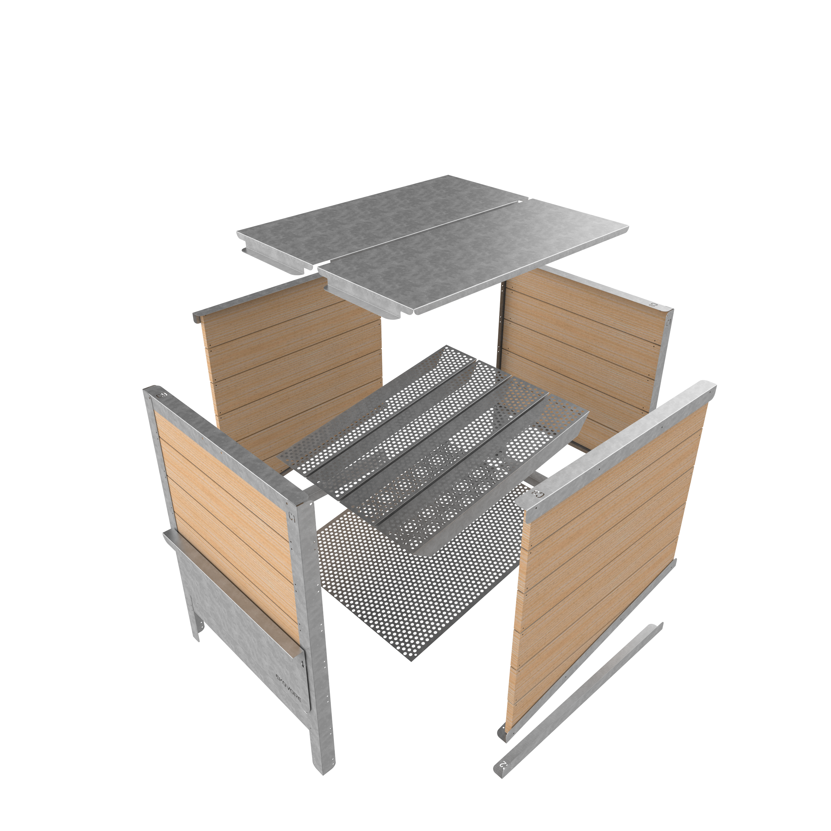 Anti-rongeur Composteurs individuels.1082