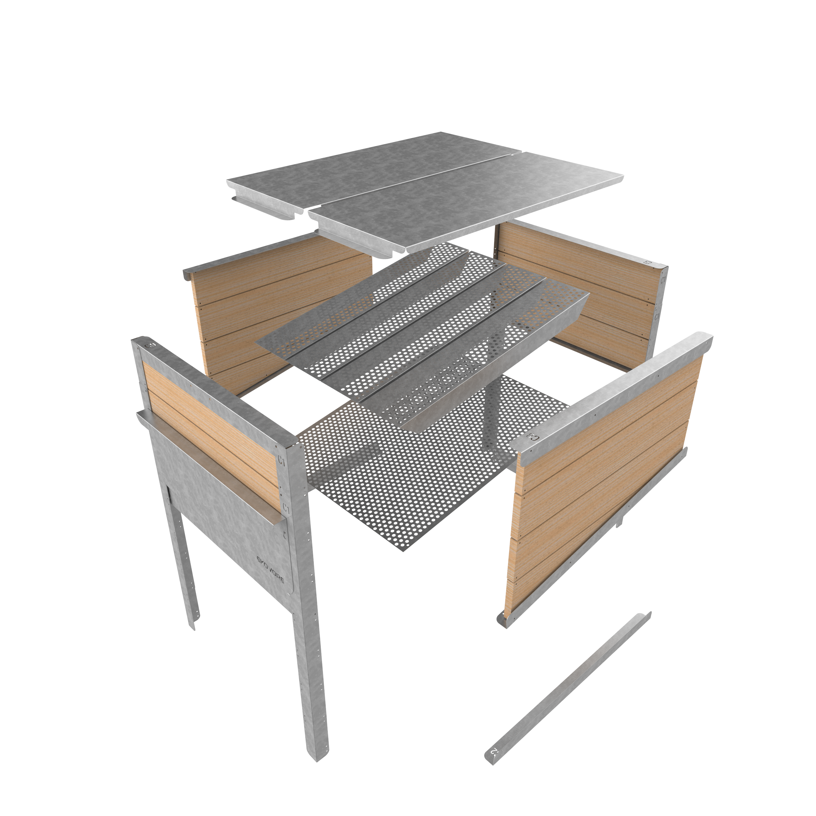 Anti-rongeur Composteurs individuels.1083